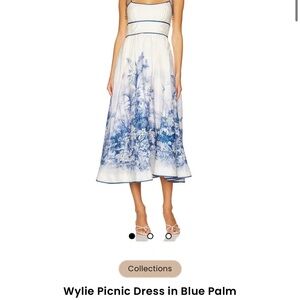 Zimmerman Wylie Blue and White Picnic Dress